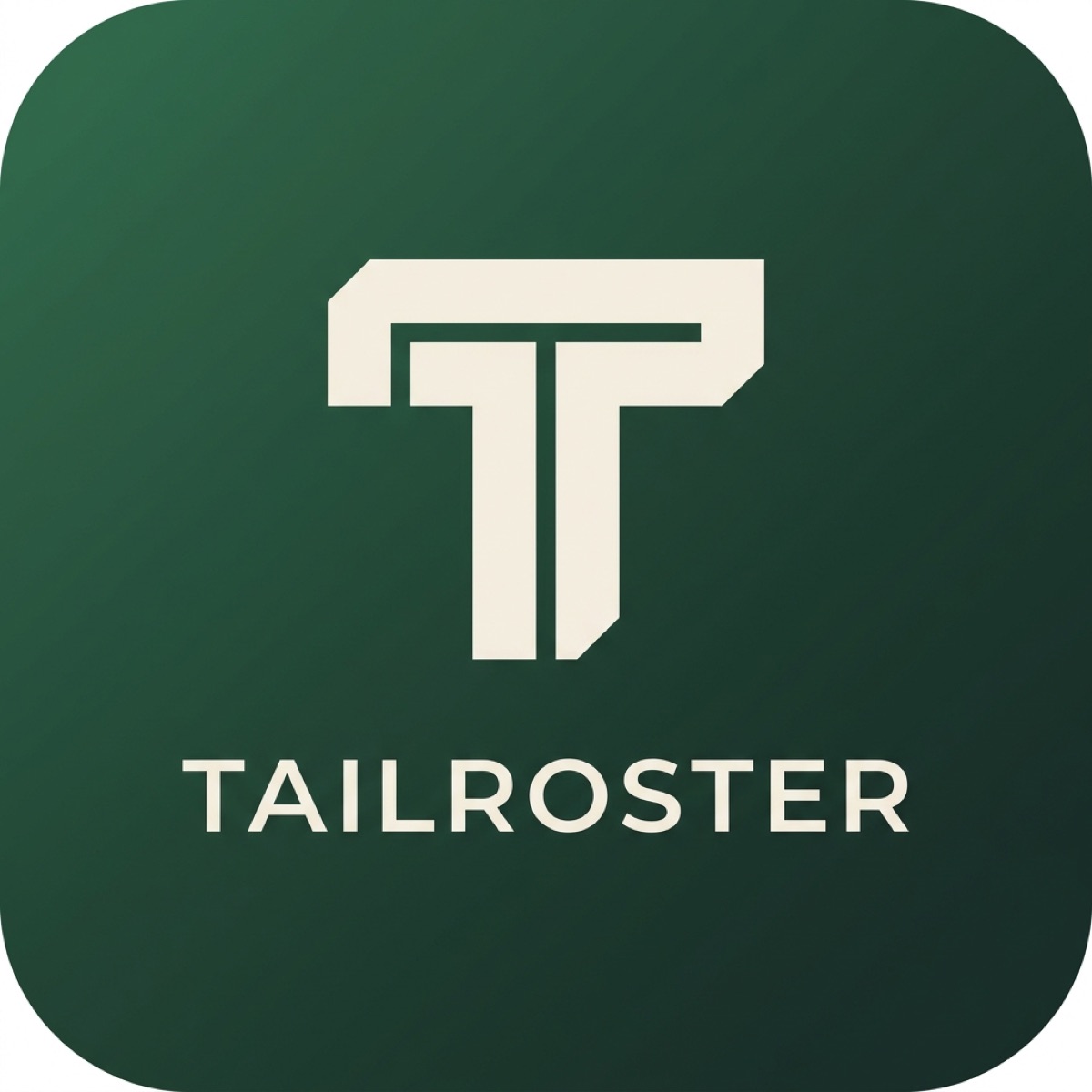 App icon: forest gradient